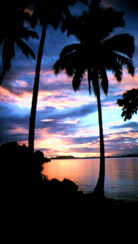 Philippine sunset.